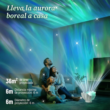 Proyector Concha Aurora Boreal