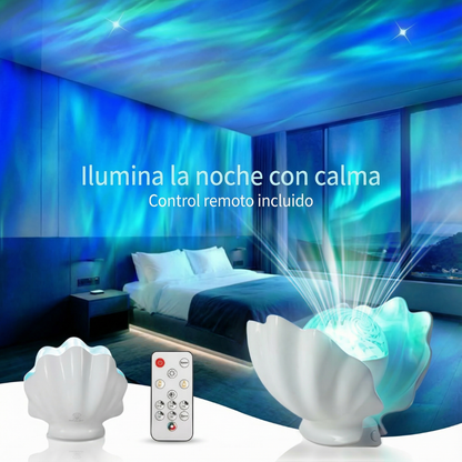 Proyector Concha Aurora Boreal